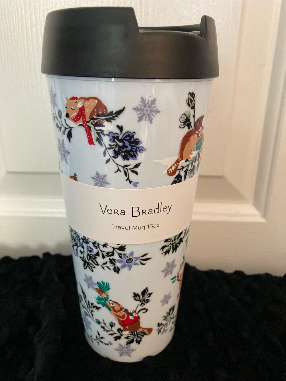 Vera Bradley Merry Mischief Travel Mug